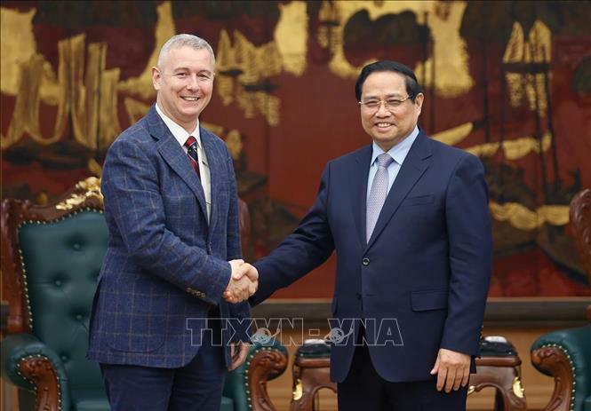 Thủ tướng Phạm Minh Chính tiếp Đại sứ Bỉ tại Việt Nam